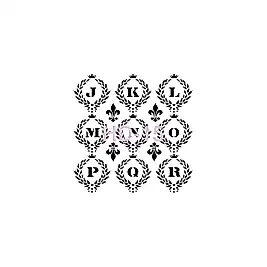 Home Decor (Duvar) Stencıl 45*45 cm HD-15