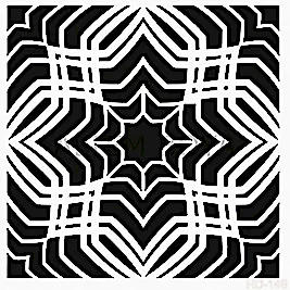 Home Decor (Duvar) Stencıl 45*45 cm HD-149