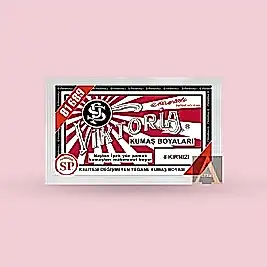 Toz Kumaş Boyası Kırmızı V-08