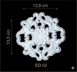 ED-02 Dekoratif Esnek Aplik