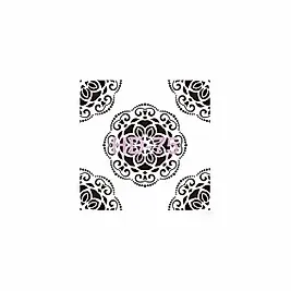 Home Decor (Duvar) Stencıl 45*45 cm HD-75