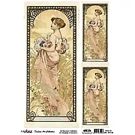 ART NOUVEAU KOLEKSİYONU AN-10 30X42CM