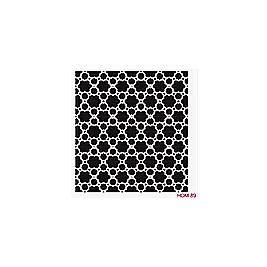 Home Decor Midi Stencil 22*22 cm hdm-89