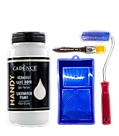 450 ML HANDY LAKE 03 ESKİMİŞ BEYAZ + TAVA SET-3