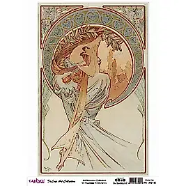 ART NOUVEAU KOLEKSİYONU AN-02 30X42CM