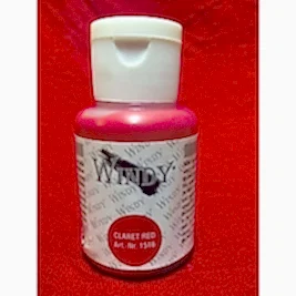 İpek Boyası Clared Kırmızı 50 ml. W-1516