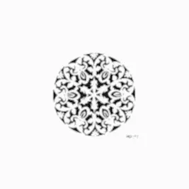Home Decor (Duvar) Stencıl 45*45 cm HD-111