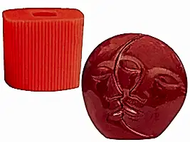 Ay ve Güneş Silikon Mum Kalıbı M-117