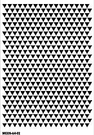 Modern Etnik Stencil MECS-A4-02 (25x36)