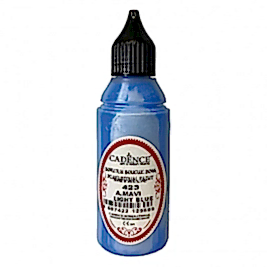 Boyutlu Boncuk Boya Acık Mavi 50 ml B-423