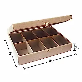 KU 243 8 BÖLMELİ DİKİŞ KUTU