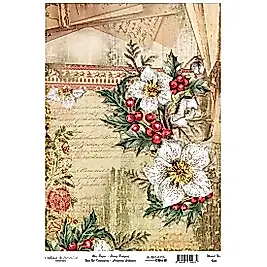 Model 924 Yılbaşı Cadence Pirinç Dekopaj Kağıdı 30x42cm