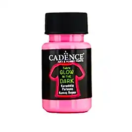 Karanlıkta Parlayan Kumaş Boyası Pembe 50ML