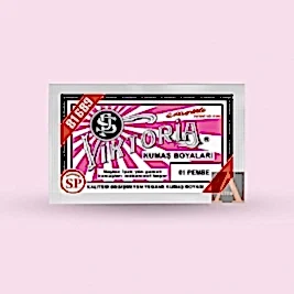 Toz Kumaş Boyası Pembe V-01