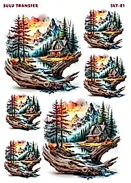 DreamArt Sulu Transfer 25X35 SLT-81