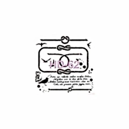 Home Decor (Duvar) Stencıl 45*45 cm HD-62
