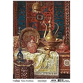 CADENCE DELUXE ART ANTİKALAR PİRİNÇ DEKOPAJ MODEL AC-007 (60X85)