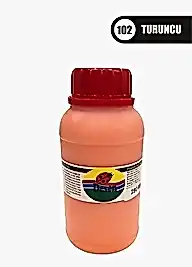 Desen Kumaş Boyası 250 ML - Turuncu No:102