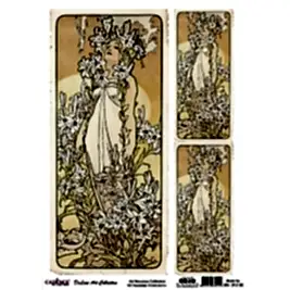 ART NOUVEAU KOLEKSİYONU AN-12 30X42CM
