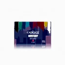 HARMONY AKRİLİK 10'LU SET BRIGHT COLORS & CANLI RENKLER 59ML
