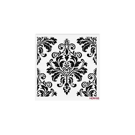 Home Decor Midi Stencil 22*22 cm hdm-66
