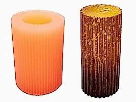 Mini Tırtıklı Silikon Mum Kalıbı M-287