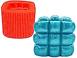 Yastık Bubble Silikon Mum Kalıbı M-78