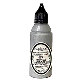 Boyutlu Boncuk Boya Simli Gümüş 50 ml B-451