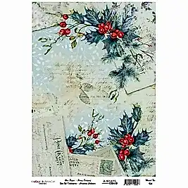 Model 926 Yılbaşı Cadence Pirinç Dekopaj Kağıdı 30x42cm